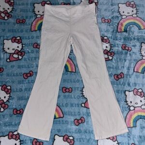 Free People white cropped pants